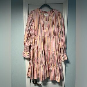 Tuckernuck POMANDER PLACE  Bermuda Pink Sorbet Kenzo Dress Sz. XL